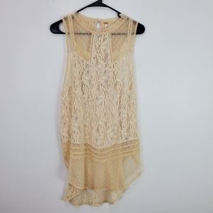 Free People Lace Top